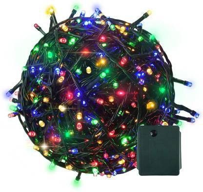 2000 LEDs 45.72 m Multicolor Flickering, Steady Box Rice Lights-image-36