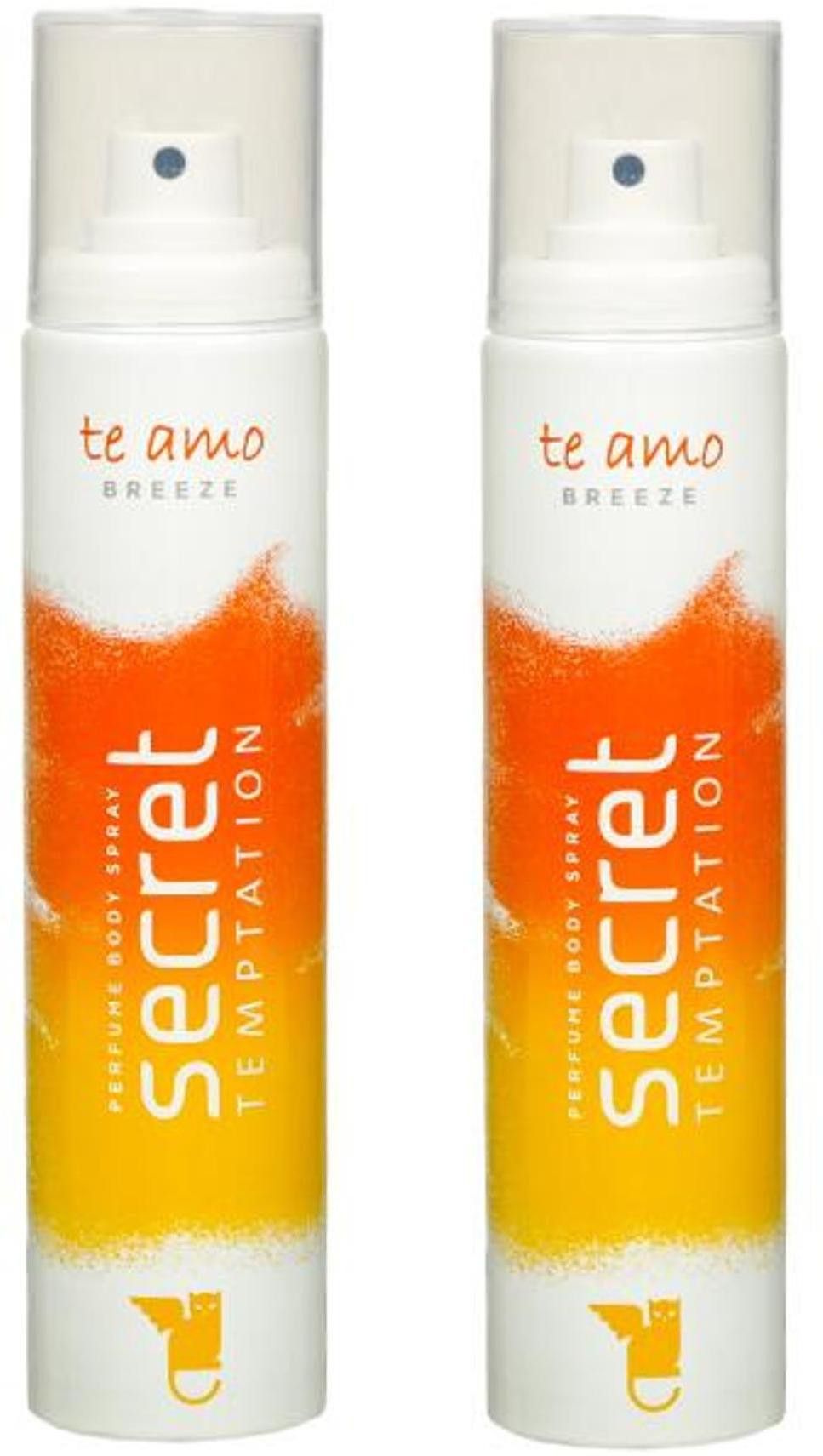 Te Amo Breeze Perfume Pack of 2 Deodorant Spray-For Women-image-45