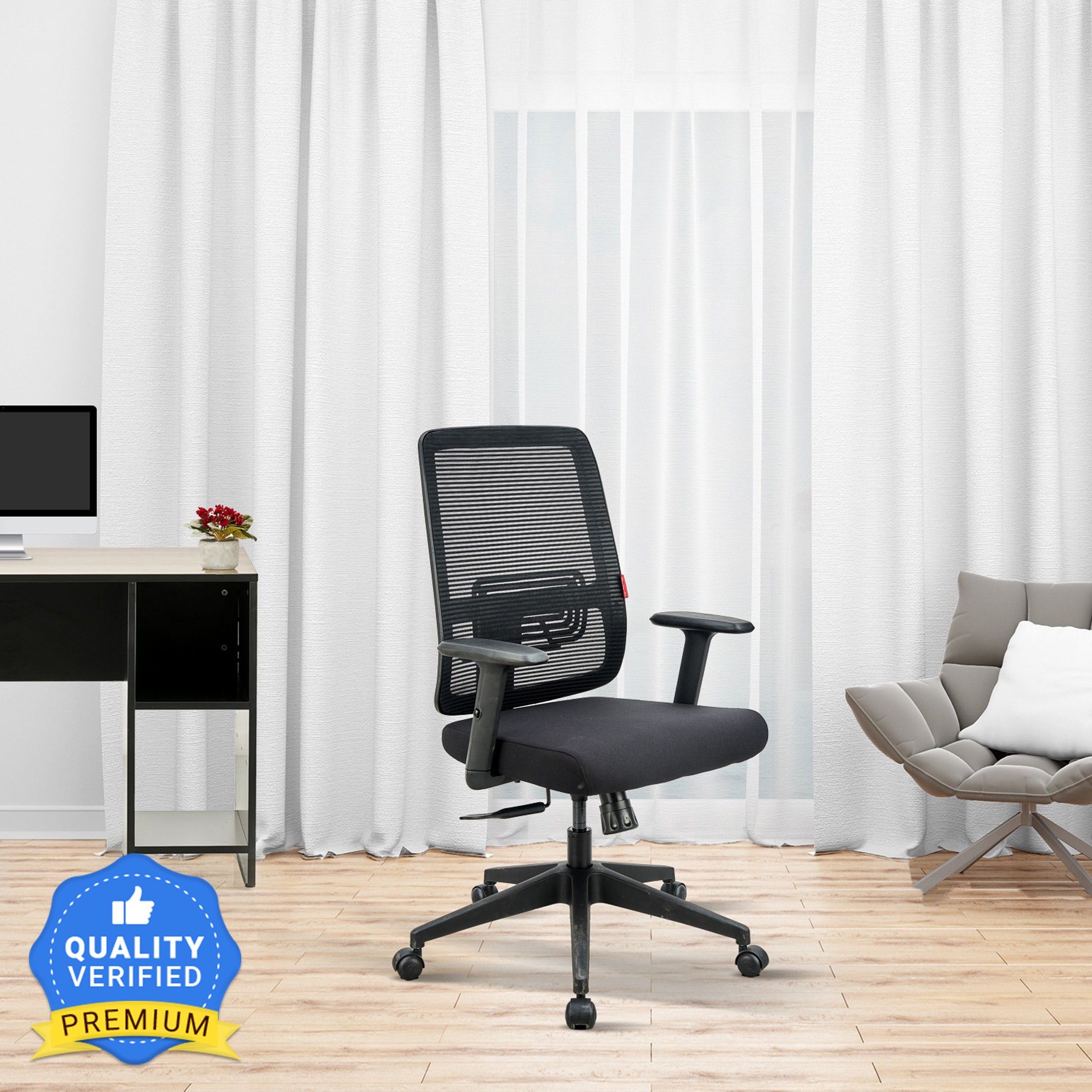 Versa MB Mesh Fabric Office Adjustable Arm Chair-image-21