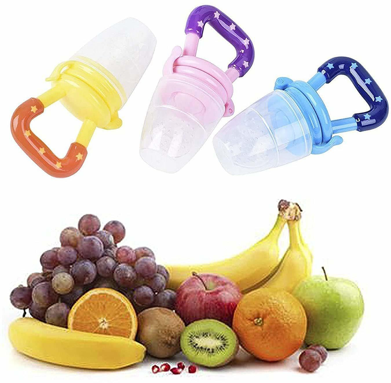 rshopway PACKET Pacifier/Nibbler for Baby||Silicone Fruit and Juice Feeder/Teether | Teether and Feeder image 1