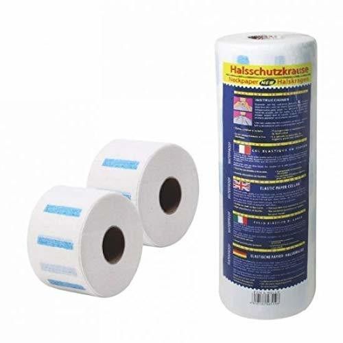 kira l Neck Ruffle Roll Paper Strip Tissue for Salon Barbers Accessories, White Barber Neck Strips v-picture-44