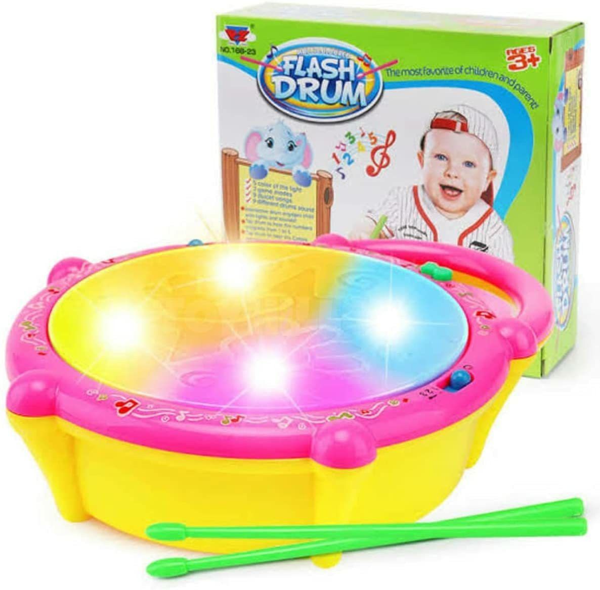 gd toys gallery Flash drum 3d toys for kids-picture-11