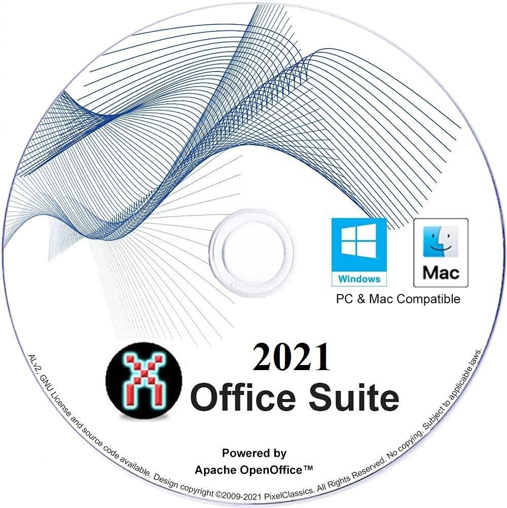 best deal Office Suite 2021 Compatible with Microsoft Word 2019 365 2020 2019 2016 2013 2010 2007 CD Powered by Apache OpenOffice for Windows 10 8.1 8 7 Vista XP 32 64-Bit PC & Mac OS X - No Yearly Subscription-image-0