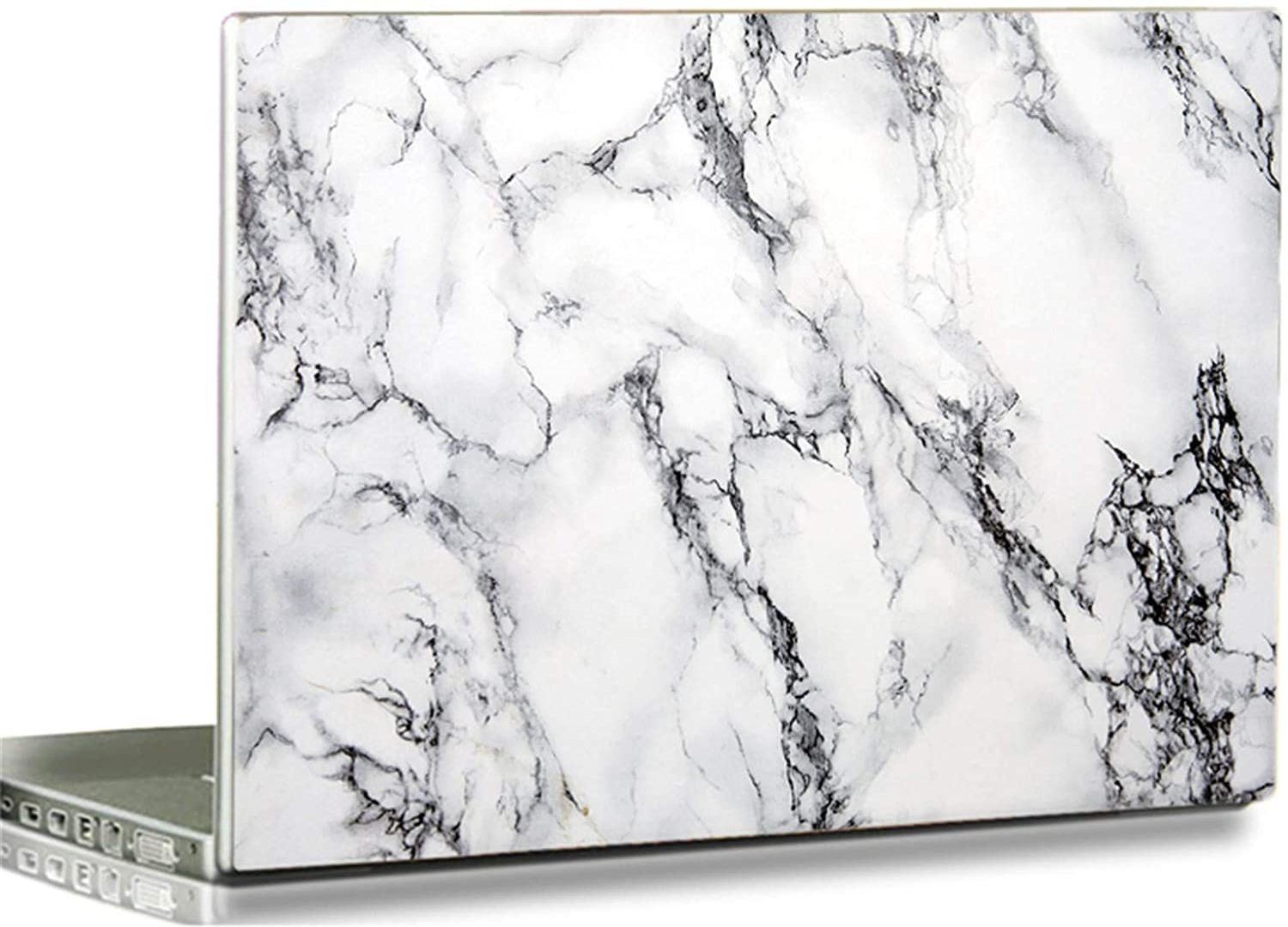 EliteAuto Premium White Granite marble Glossy Finish Self-Adhesive multipurpose Vinyl Wrap Sticker Sheet Roll Film for laptops/mobiles/household/Cars/Bikes customisations "30x60cm" Roll Vinyl Wrap Sticker Laptop Decal 24-image-35