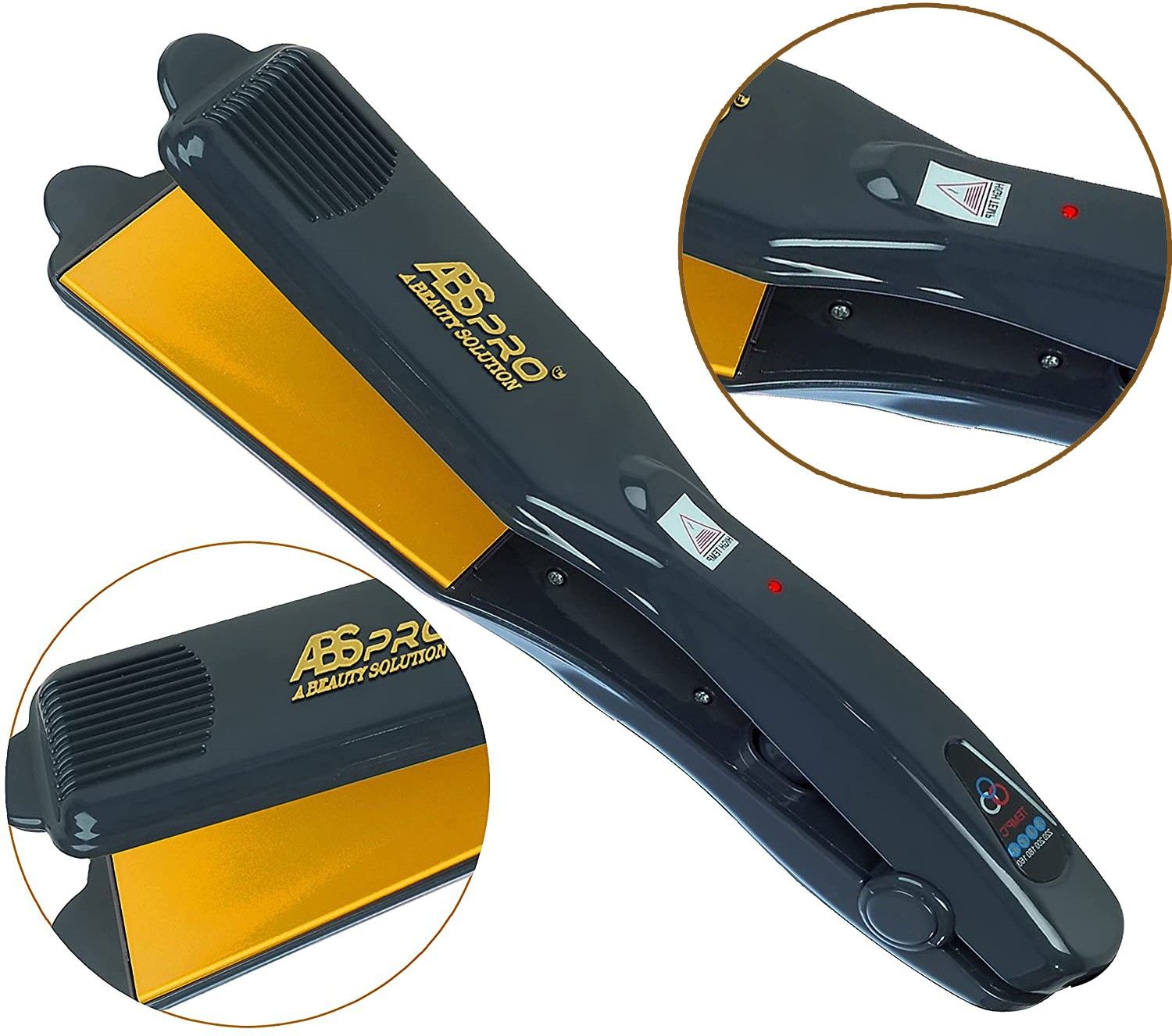 Abs Pro PROFESSIONAL FEEL ABS-1100 Hair Straightener, (Women's Hair Straightening Without Damage) Hair Straightener-image-35