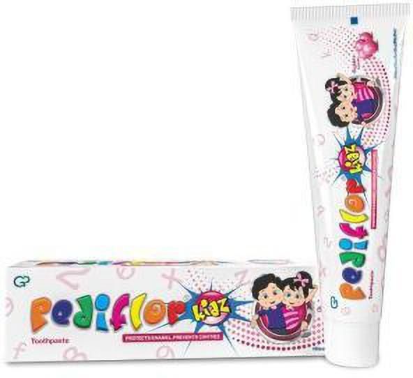 pediflor kidz baby kidz toothpast in pack of ( 2 x 70g ) Toothpaste-picture-24