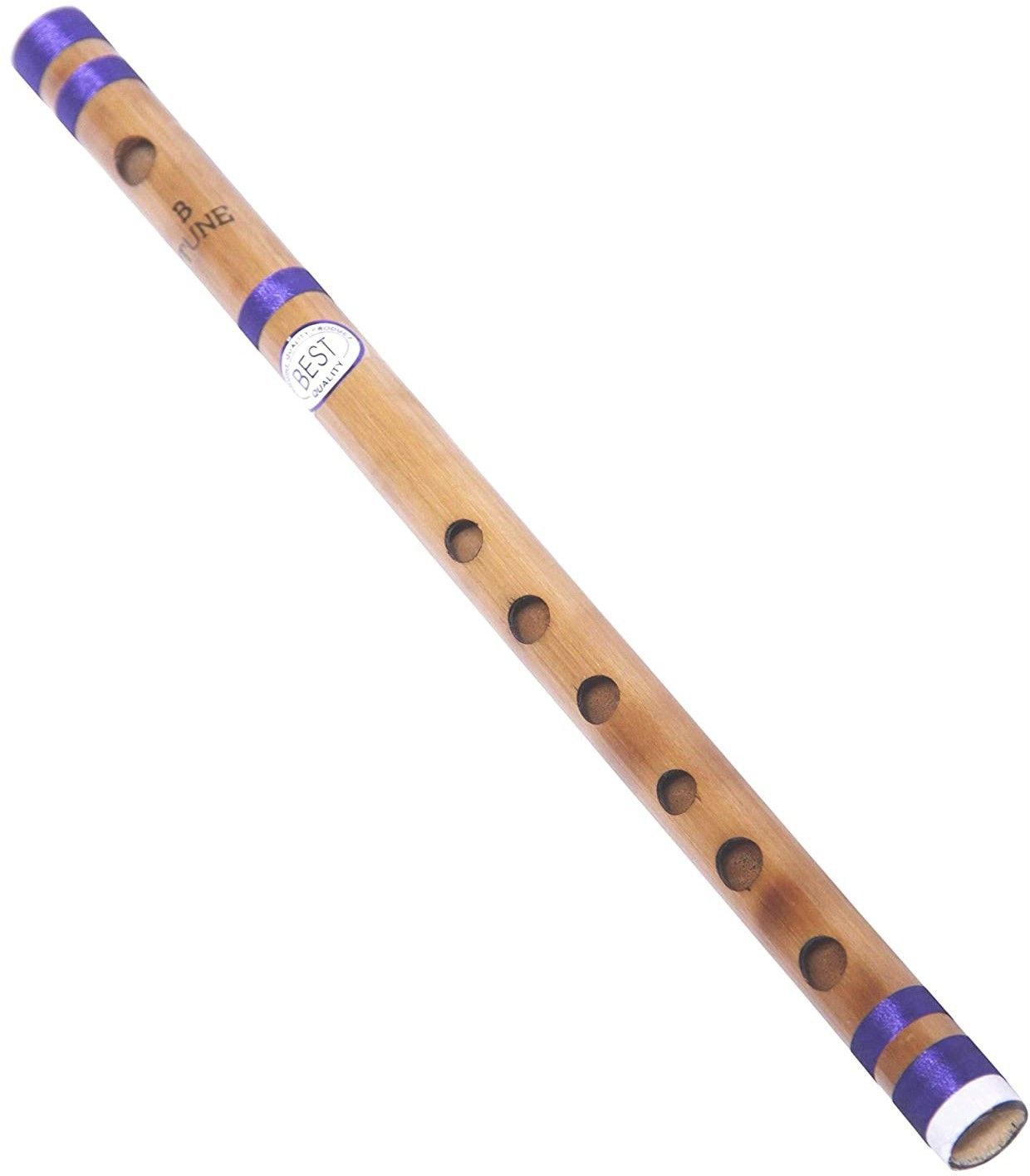 bestbrother B Natural Bamboo 14 Inch Flute Bamboo Flute-picture-19