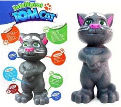 Talking Tom Toy for Kids Speaking Robot Cat Repeats What You Say Best Birthday Gift for Boy and Girl-image-12