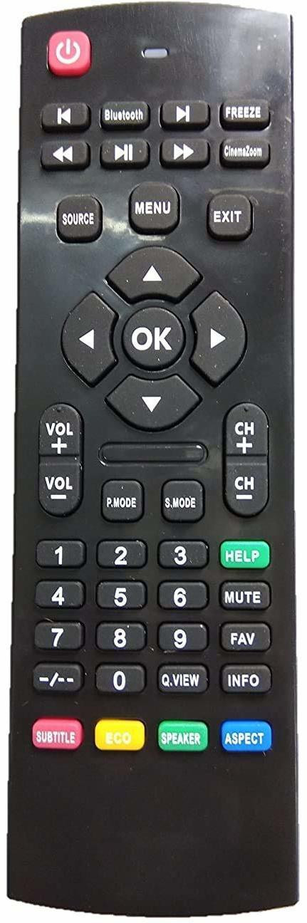 SHIELDGUARD Bluetooth Universal Remote Control Compatible forLED/LCD TV Iconic Remote Controller image 1