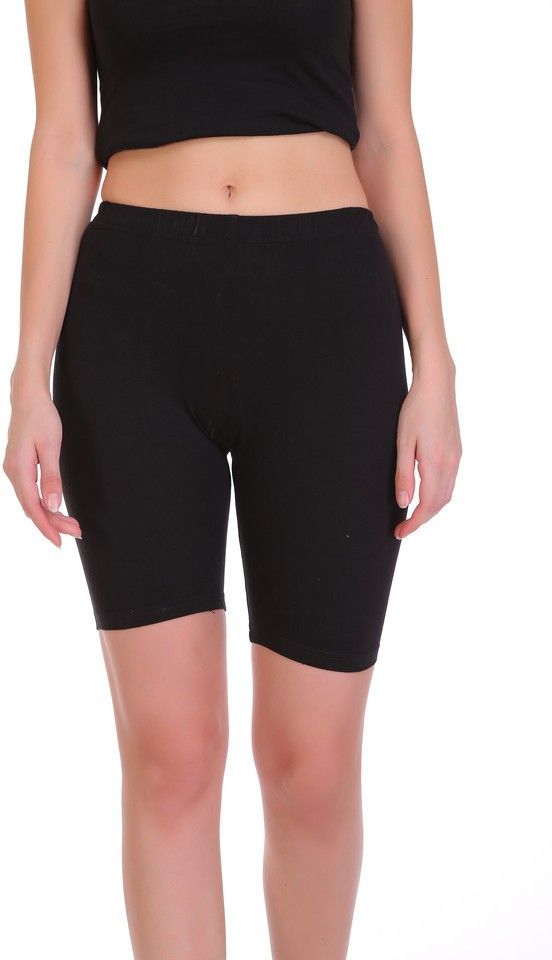 tt Solid Women Black Tights-picture-28