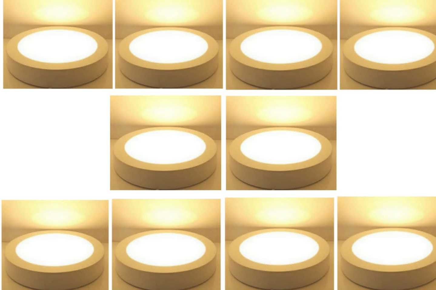 6W Led Surface Panel Down Light Warm white Pack of 10 Ceiling Light Ceiling Lamp-image-30