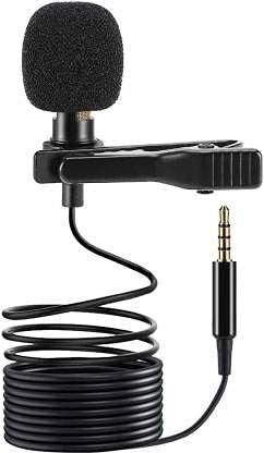 3.5mm Clip For Youtube, Voice Recording Smartphones, DSLRs, Laptop/PC Microphone