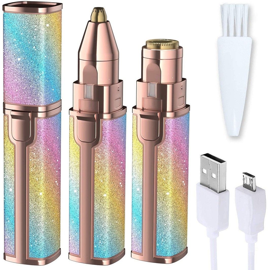 Sweetpea Facial Hair Remover & Eyebrow Grooming Kit 60 minRuntime 2 Length Settings