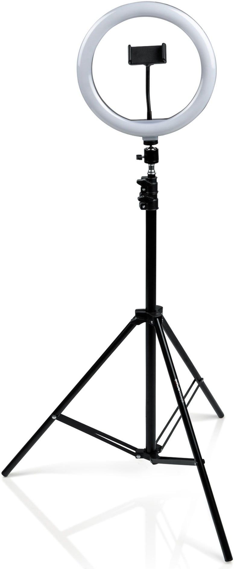 Treadmill Brand New 10" inch LED Ring Light with 7 Ft Tripod Stand Combo and Phone Holder for YouTube, instagram Reels Photo-shoot Video Live Stream Makeup Videos vlogging Vigo Video Shooting | 3 color modes Dimmable Lighting | Recording with Mobile Phone and Camera Clip Setup Ring Flash Flash-image-21