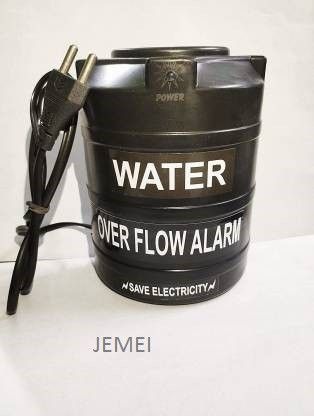 JEMEI Black Water Tank Overflow Alarm with High Quality Overflow Voice Sound (Made in India) Wired Wired Sensor Security System Wired Sensor Security System-picture-27