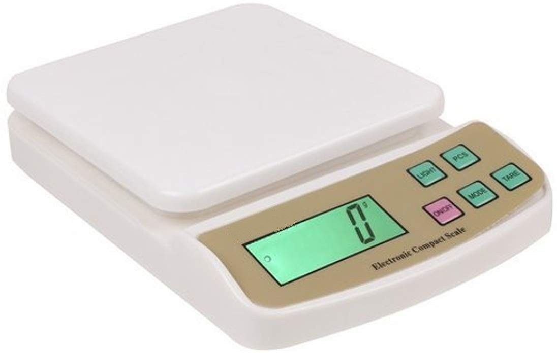 StayWay Electric scale SF400-A Square Digital Electronic Weight Machine for Home Kitchen & Shop Weight upto 10 KG Weighing Scale-image-7