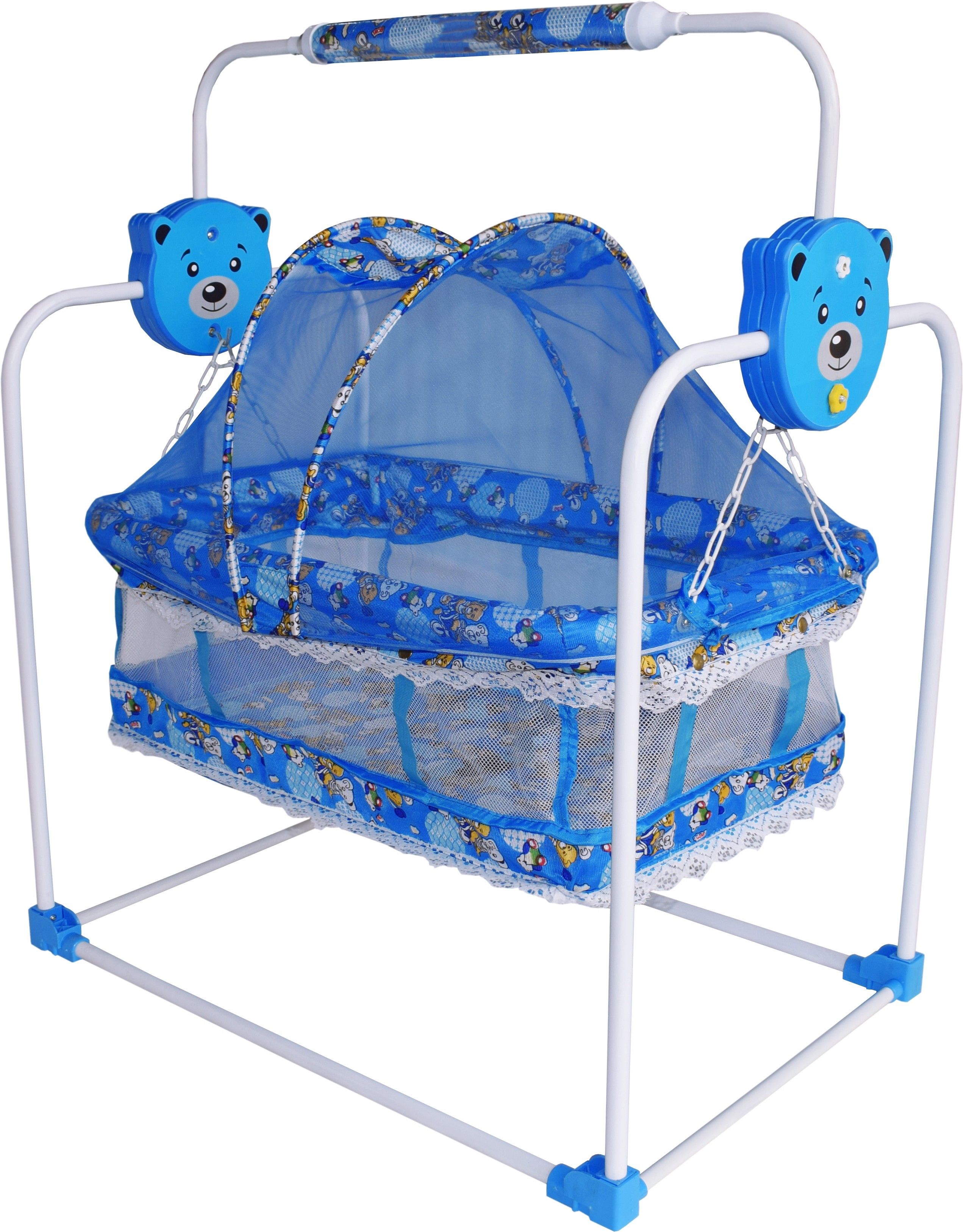 Baby Moov (Mobile Swing) with Mosquito Net for New Born Baby Bassinet-image-4