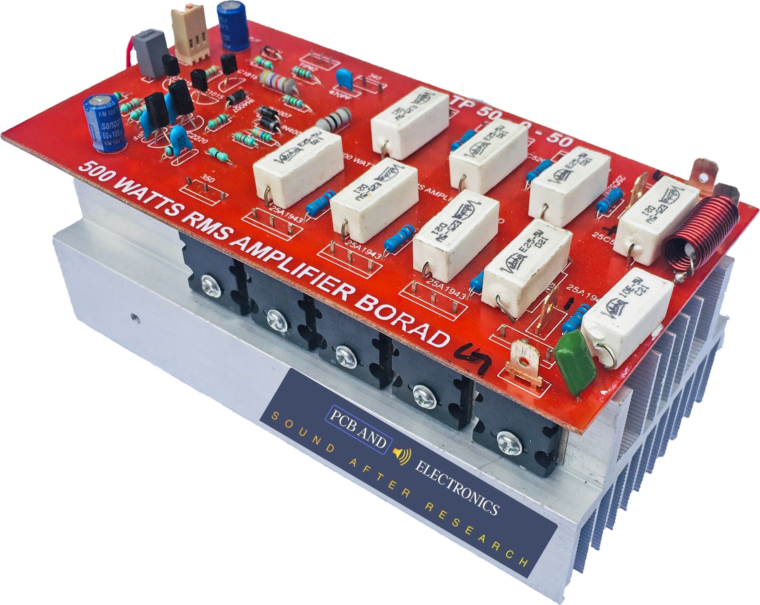 500W True Rms Hi Bass Mono Amplifier Board Sound Recorder and Sound Circuit Electronic Hobby Kit