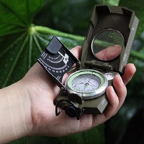 Army Navigation Compass Multifunctional Waterproof Sighting Compass Compass-image-0