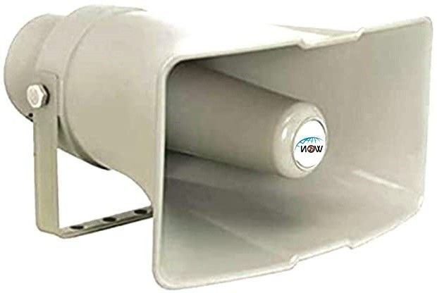 Horn Speaker WN-10 (10 watts, with line Matching) with High Sound Quality (Pack of 1) Outdoor PA System