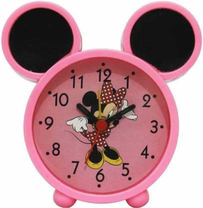 zinzo Analog Pink Clock image 1