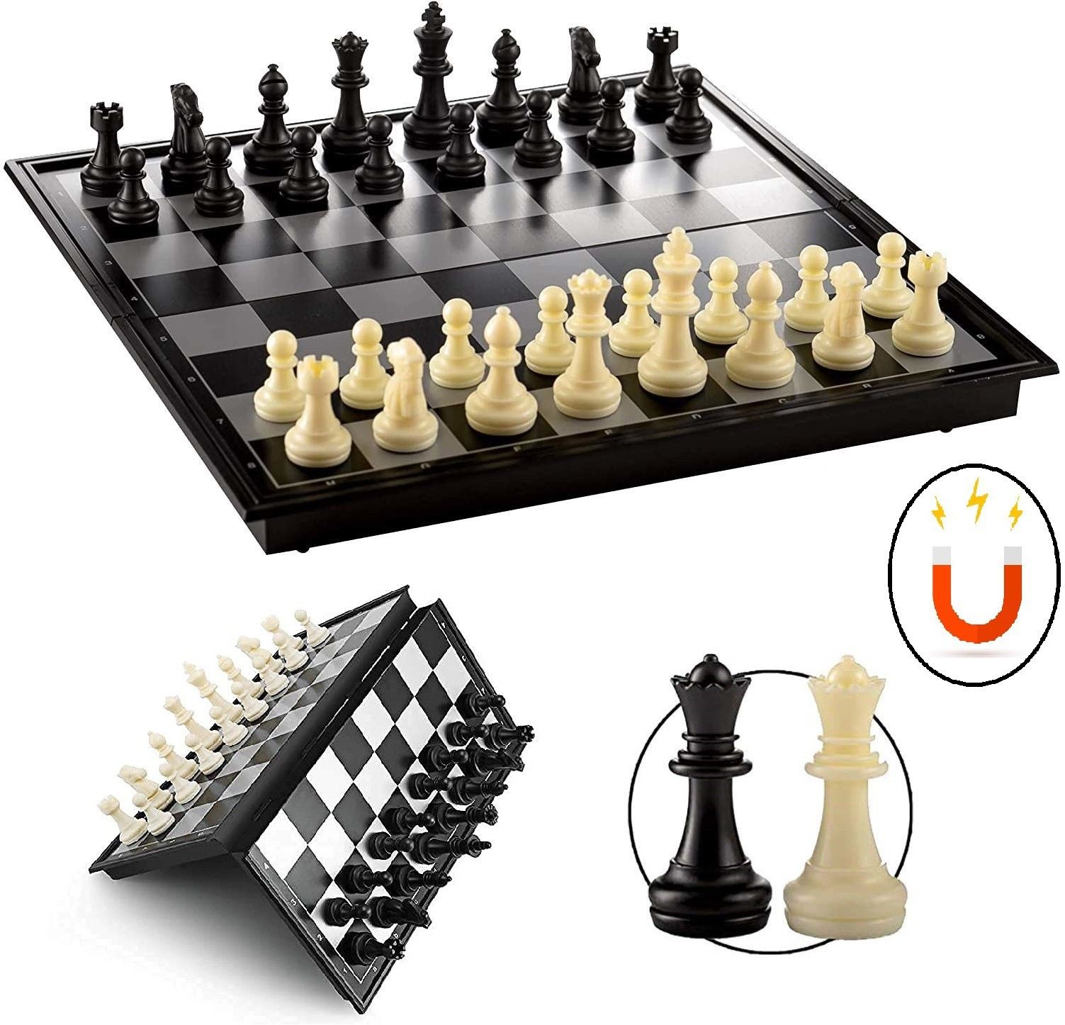 bestie toys Strong Folding 100% Standard Materials and Smooth Surface Magnetic Chess Board 24.13 cm Chess Board-picture-41