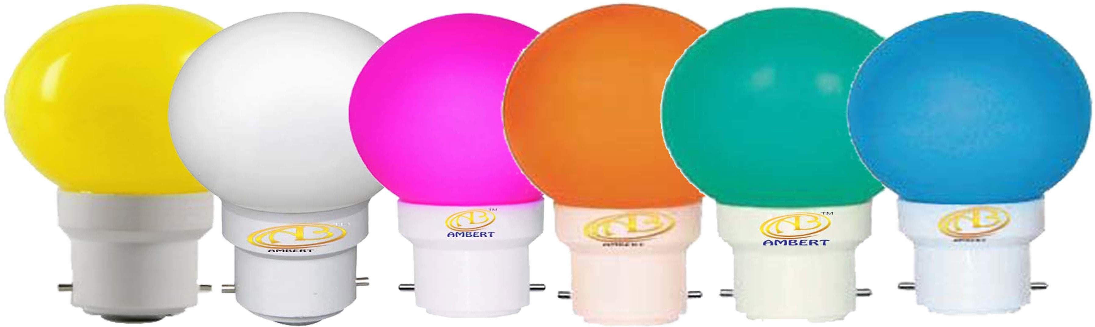 ambert 0.5 W Color Changing Globe B22 LED Bulb-picture-23