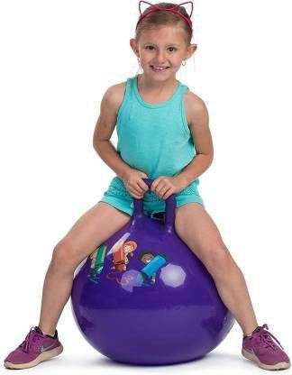 Inflatable Hopper Ball for Kids ( Hip-Pity Hop Ball, Hopping Ball, Bouncy Ball 80 Ball Hopper