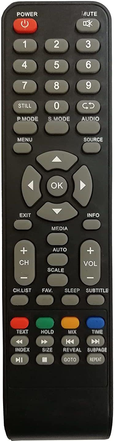 LipiWorld LCD LED Smart TV Remote Control Compatible for John Barrel Remote Controller image 1