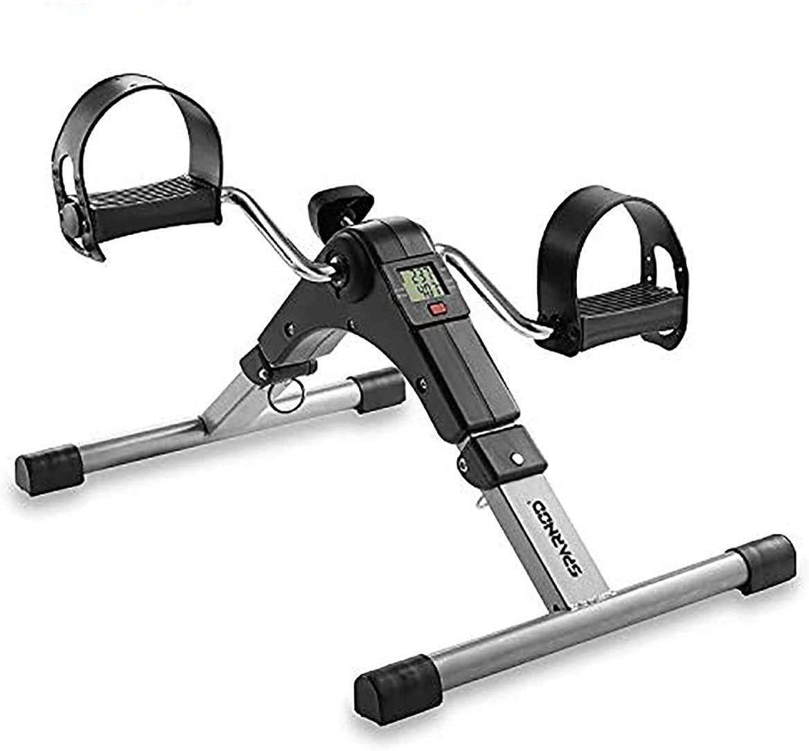 Mini Cycle Pedal Exerciser with Adjustable Resistance and Digital Display Mini Pedal Exerciser Cycle-image-43