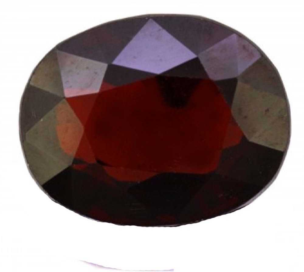 Ankit Collection Brown Cut Natural Garnet Gemstone