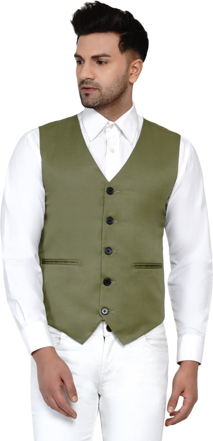 jihuzur Solid Men Waistcoat-picture-26