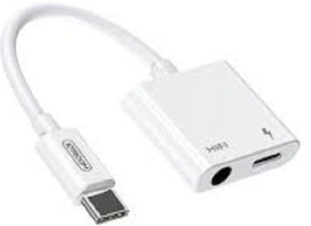 IMMUTABLE White SH-C1 Type-C / USB-C to HIFI + PD Digital Audio Converter Adapter (White) Phone Converter image 1