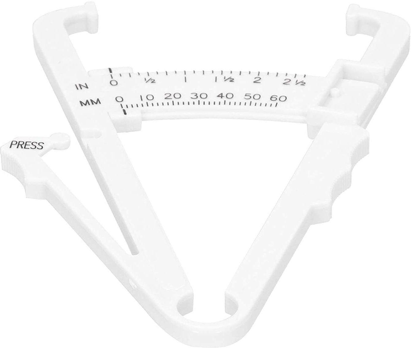 Home Trade Skinfold Caliper, Body Fat Caliper Clear Display High Temperature Resistance Easy To Use Accurate for Measure Fat for Woman for Man Body Fat Analyzer-picture-27