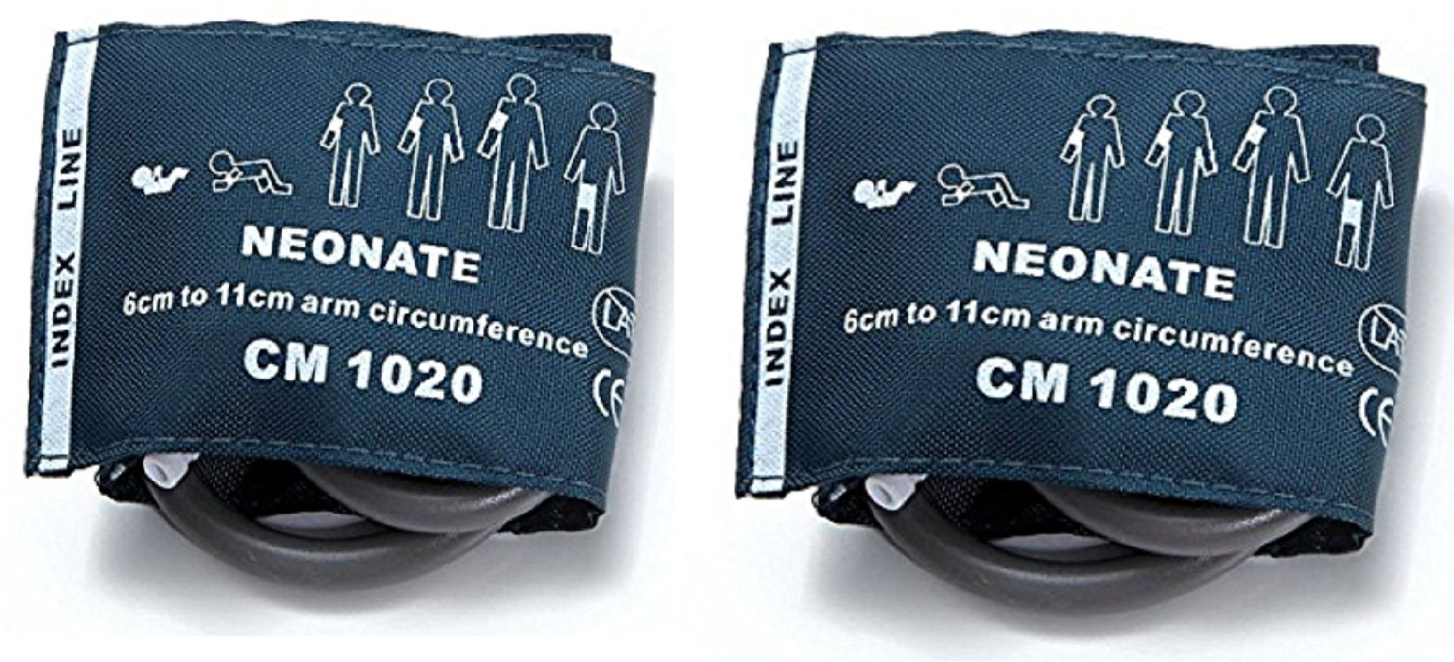 3S Neonate New Born NIBP Silicone Reusable 6 to 11cms Bp Monitor Cuff-image-12