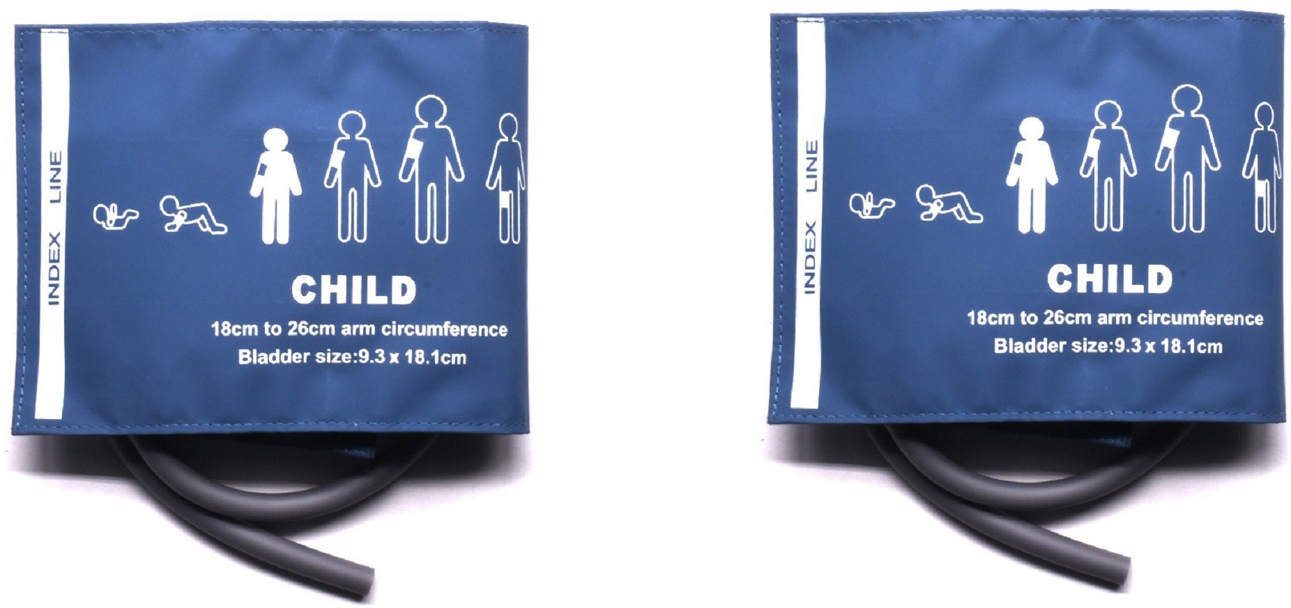 3S NIBP Silicone Reusable Child Cuff Bp Monitor Cuff image 1