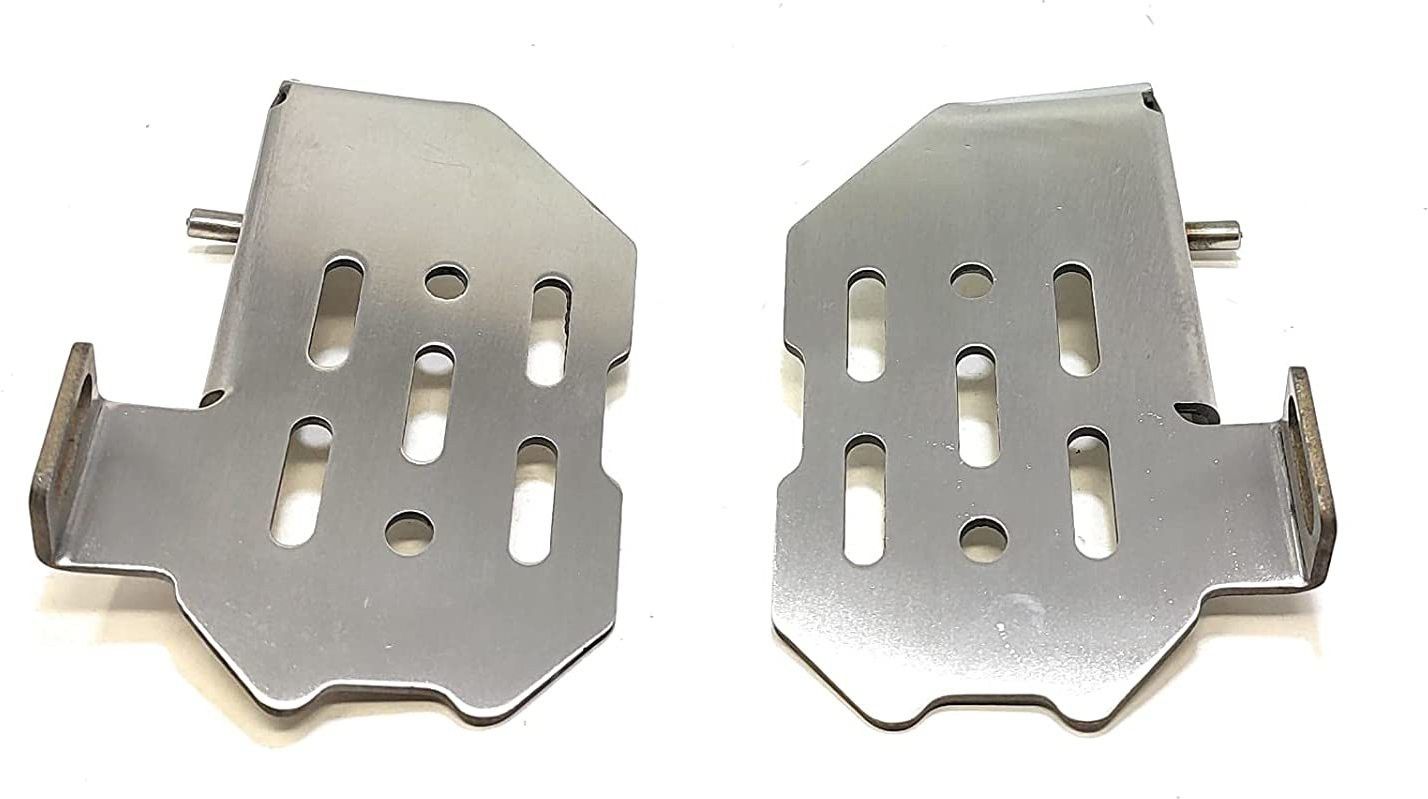 TRP Traders STAINLESS STEEL Pillion Left, Right Foot Rest Mount, REAR Foot Rest FOR ROYAL ENFIELD INTERCEPTOR 650/ CONTINENTAL 650 Foot Rest-image-11