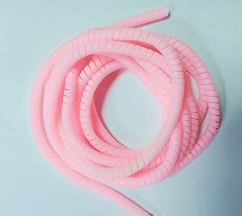 ENMORA RT_78_CABLE PROTECTOR SPRING_spiral Long size cable wire protector, cable organizer cords USB protector set cable protector beads USB cable protector tube multicolor 1.5 meters for charger Adapter Earphone cable protectors pipe full wire cover Wire protector tube Wire protector spiral grey Earphone cover wire Charger protector cable Charger protector cartoon Cable Protector-picture-14