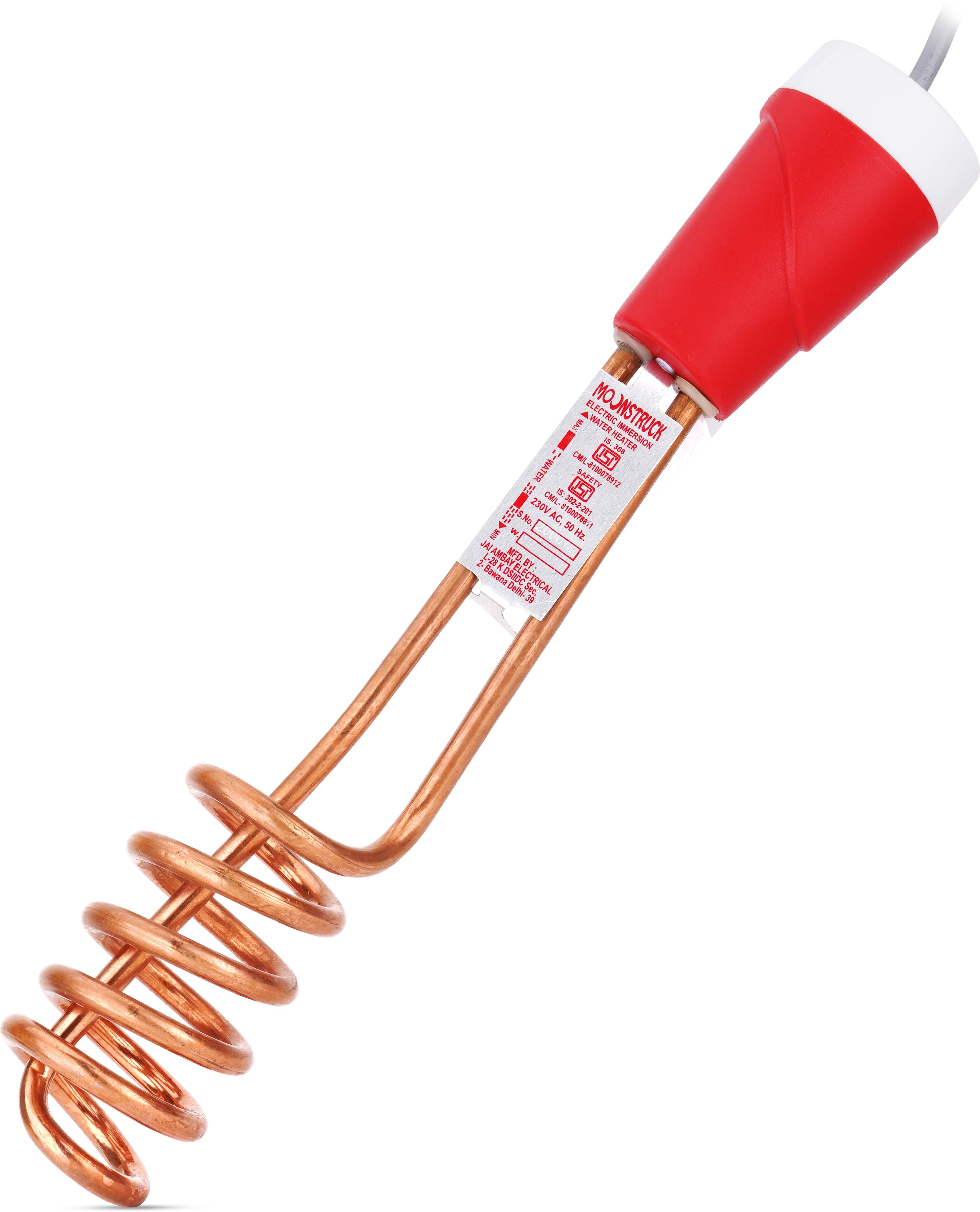 PURE COPPER WATERPROOF IMMERSION ROD 1500 WATT 1500 W Immersion Heater Rod-image-31