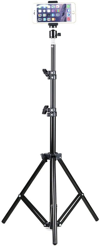 Treadmill TOP SELLING Lightweight Aluminium Adjustable Portable and Foldable Tripod Stand 360 Degree Rotational with Big Tripod Stand Holder,Photo/Video Shoot Tripod-image-8