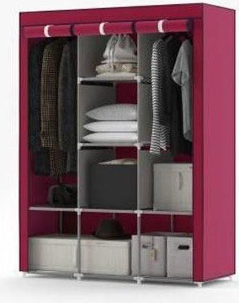 heaven 6+2 Portable Wardrobe for Storage Carbon Steel Collapsible Wardrobe-picture-21