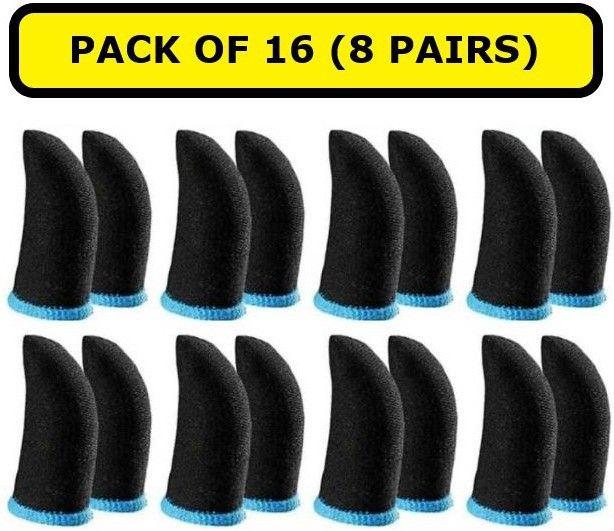 Thumb and Finger Sleeve for Mobile Gaming Sweat Proof Finger Sleeve