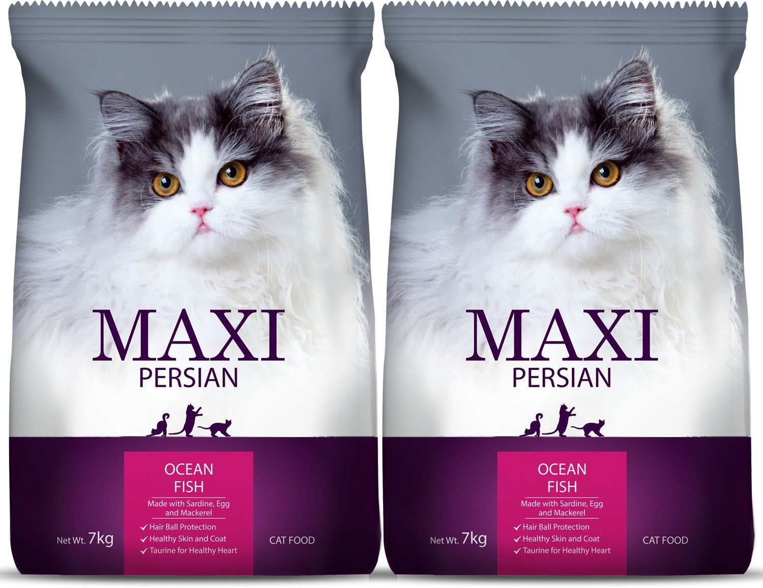 maxi Persian Ocean Fish 14 kg (2x7 kg) Dry Adult Cat Food-picture-28
