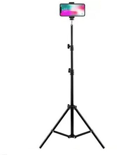 Treadmill 2.1m 7" feet (200cm) Live Stream Ring Light Tripod Phone Stand LED Ring Lamp Support Stand Light Photography |video recording,MX Taka Tak, Vigo Video,YouTube ,Reels/Makeup Tripod Stand Live Broadcast Tripod Tripod, Tripod Kit, Tripod Bracket-image-13