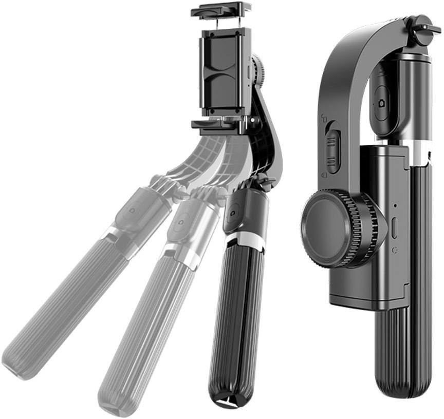 IMMUTABLE 84 _RT-LO8_GIMBAL STABILIZER-APP Controls for Time-Lapse, Tracking, Auto Panoramas 3 Axis Gimbal Single Gimbal (200 Gram) Single Gimbal for Mobile image 1