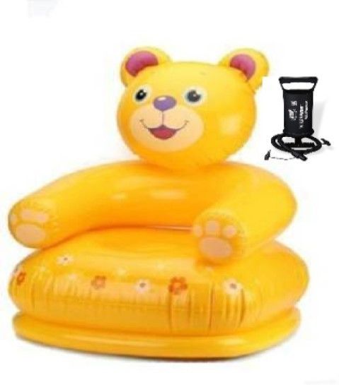 ustar (USA*BN19) PREMIUM QULAITY FOR YOURS KIDS STARS ,AGE 0-5YEARS PRIMIUM WORLD FAMUS TEDDY ANIMAL SHAPE INFLATABLE AIR CHAIR(HAWA WALI KURSI) WITH THREE VALVE HEAVY DUTY MANUAL AIR PUMP.BEST SELLER ,PEOPLE CHOICE GIFT FOR KIDS AGE 0- 5 YEARS KIDS AND BABY TEDDY ANIMAL CHAIR, COMFIRTABLE AND ENJOYBLE ,LIKES AND LOVED BY YOURS KIDS AND BABIES. BEST GIFT FOR YOUR GROWING KIDS. Inflatable Sofa/ Chair, Inflatable Toy Pump-picture-15