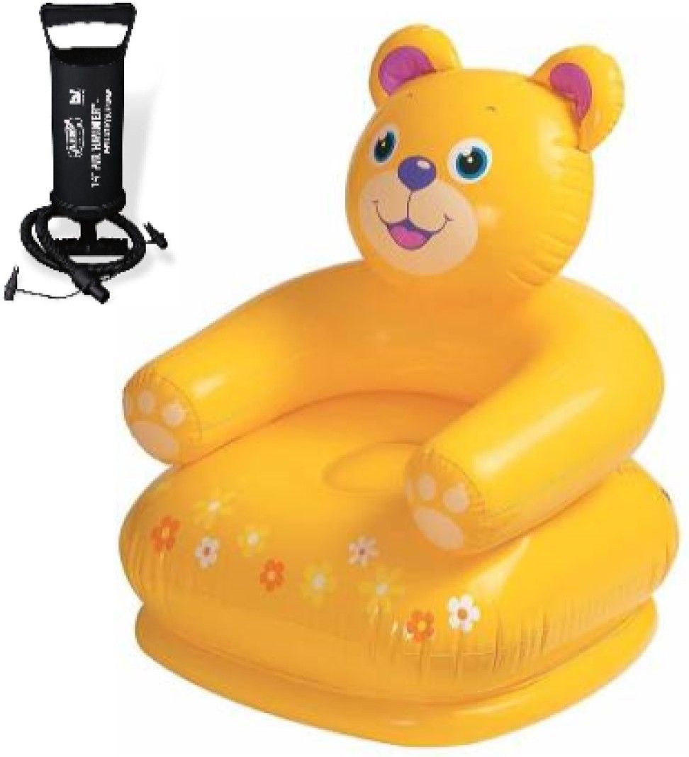 (USA*BN14) PREMIUM QULAITY FOR YOURS KIDS STARS ,AGE 0-5YEARS PRIMIUM WORLD FAMUS TEDDY ANIMAL SHAPE INFLATABLE AIR CHAIR(HAWA WALI KURSI) WITH THREE VALVE HEAVY DUTY MANUAL AIR PUMP.BEST SELLER ,PEOPLE CHOICE GIFT FOR KIDS AGE 0- 5 YEARS KIDS AND BABY TEDDY ANIMAL CHAIR, COMFIRTABLE AND ENJOYBLE ,LIKES AND LOVED BY YOURS KIDS AND BABIES. BEST GIFT FOR YOUR GROWING KIDS. Inflatable Sofa/ Chair, Inflatable Toy Pump-image-8