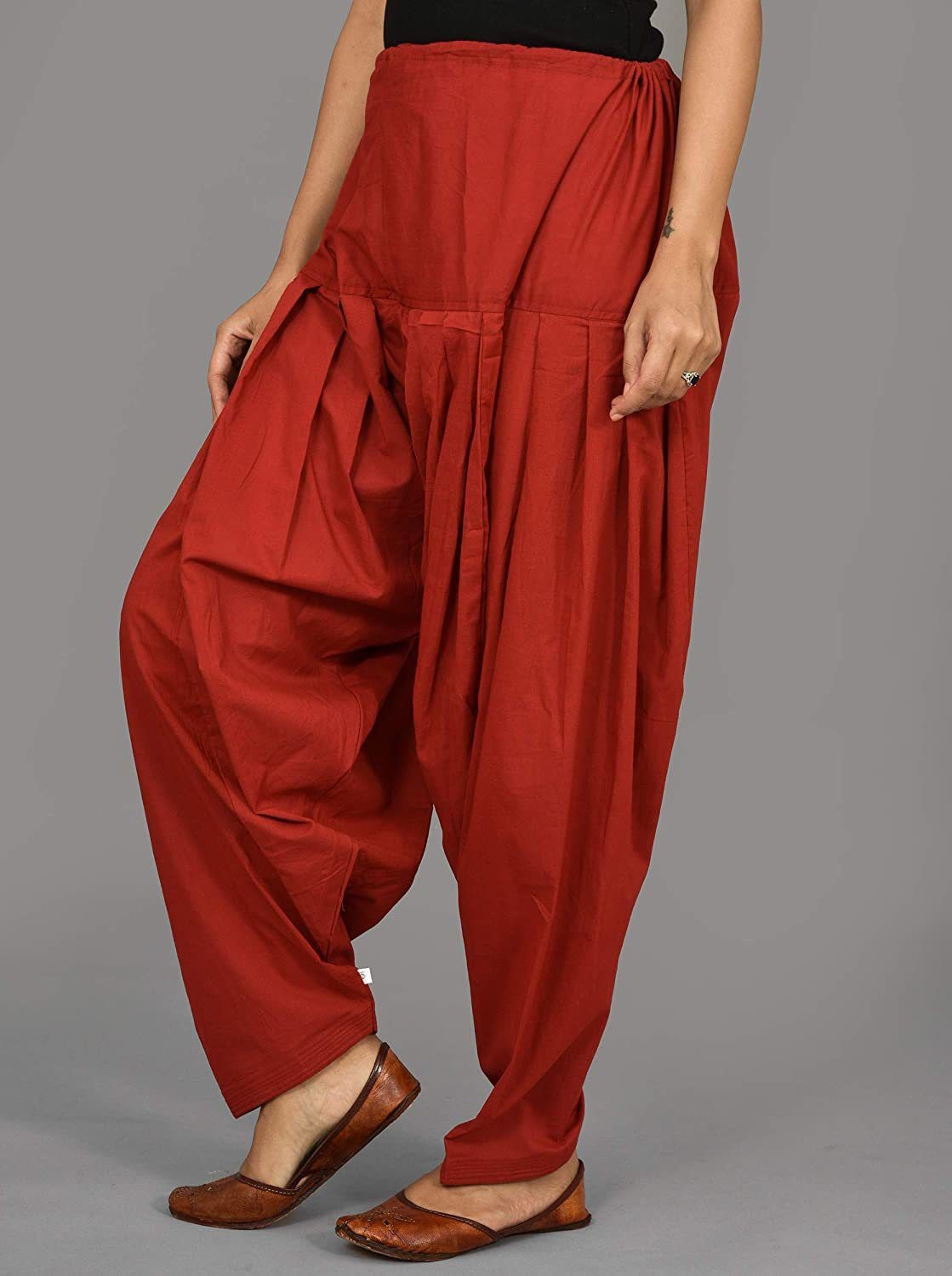 nezup Pure Cotton Solid Women ["Maroon"] Salwar-picture-26
