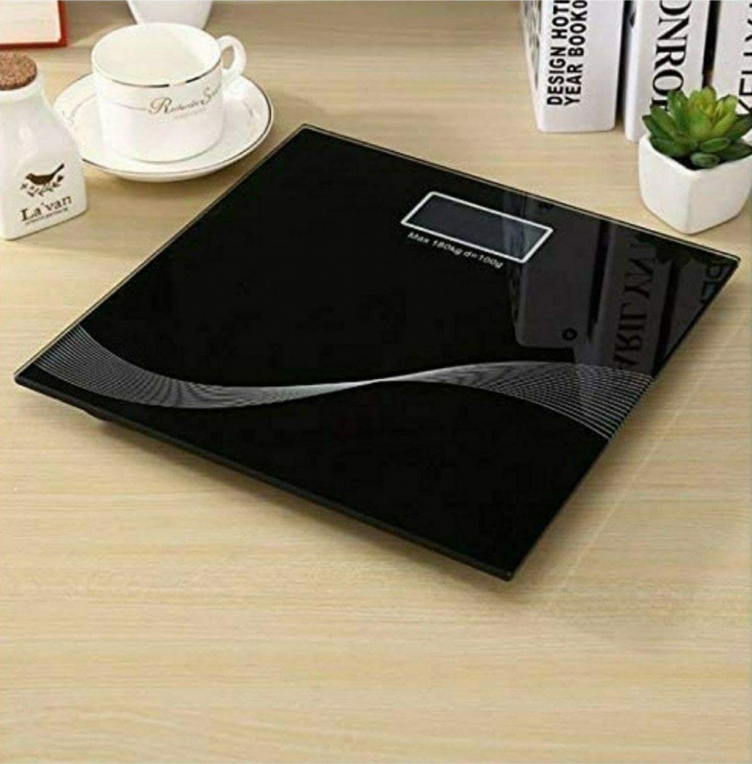 BBD Kitchen Shop BBD Heavy Duty Electronic Thick Tempered Glass LCD Display Square Electronic Digital Personal Bathroom Health Body Weight Bathroom Weighing Scale, weight bathroom scale digital, Bathroom Health Body Weight, Weight Scale Digital For Human Body, Weight Machine For Body Weight Weighing Scale (Black) Weighing Scale (Black Weighing Scale-image-35