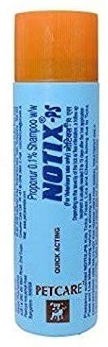 Pet Care NOTIX PS Propoxur Anti-dandruff, Flea and Tick, Hypoallergenic, Whitening and Color Enhancing, Conditioning, Anti-parasitic, Allergy Relief, Anti-microbial, Anti-fungal, Anti-itching nice Dog Shampoo (150 ml) Flea and Tick fresh Dog Shampoo Flea and Tick fresh Dog Shampoo-image-31